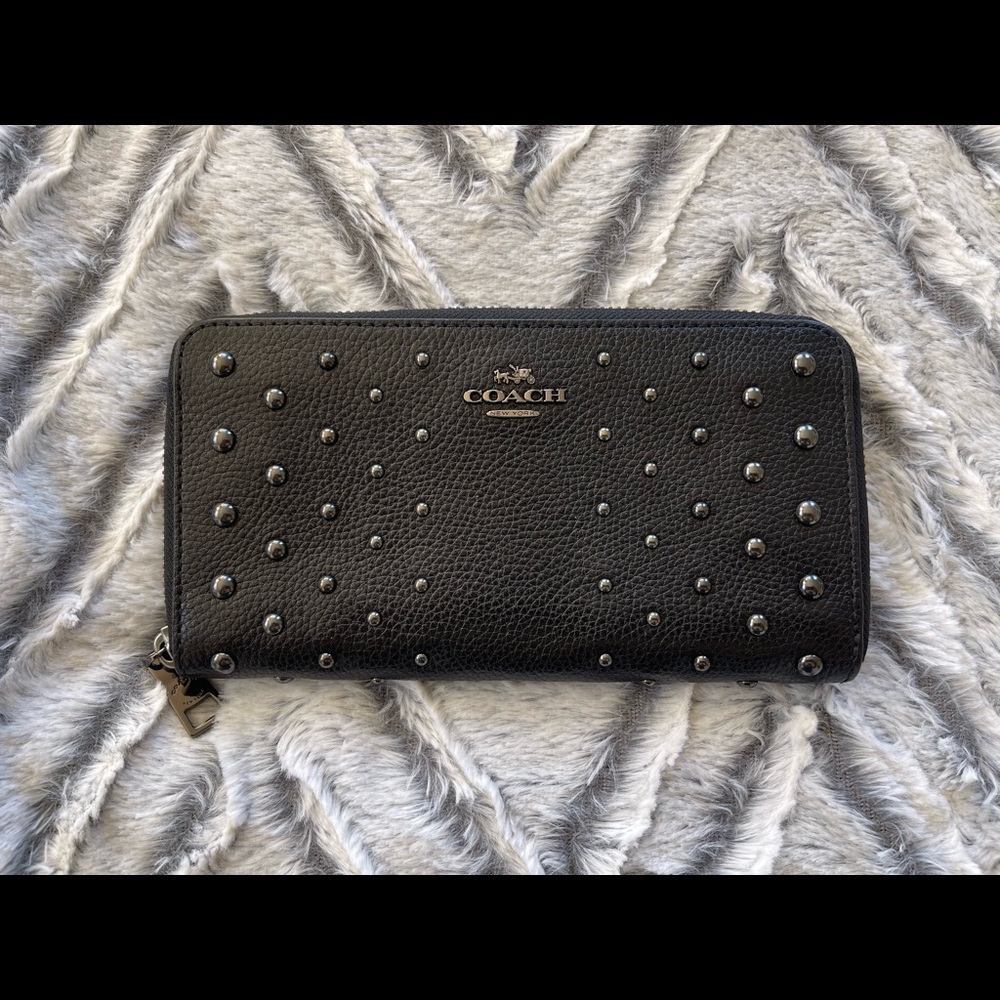 Coach Embellished Wallet